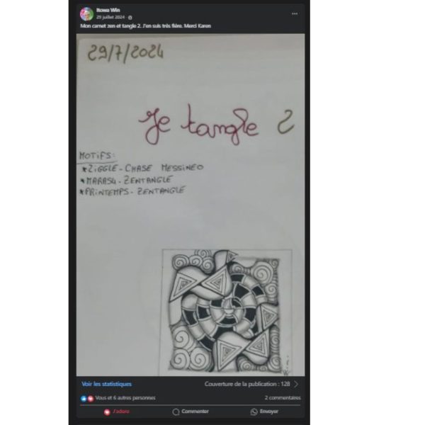 carnet zen & tangle 2 - témoignages 6
