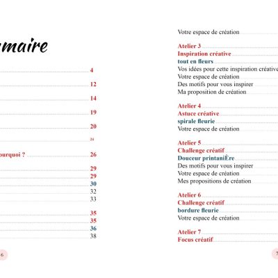 Eclats de printemps - sommaire