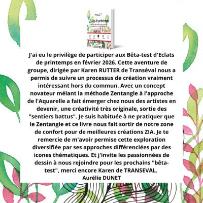 éclats de printemps -témoignages