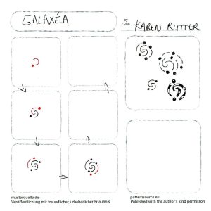 motif zentangle Galaxéa